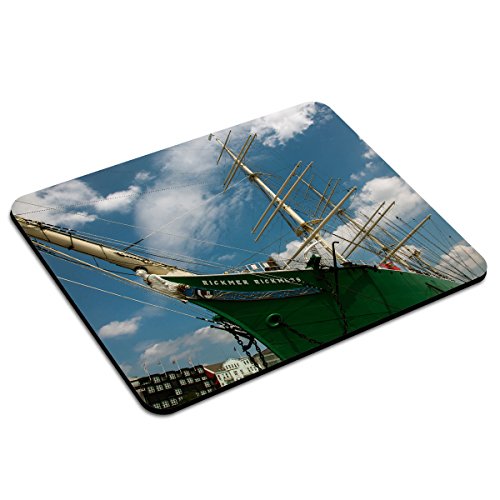 PhotoFancy - Mousepad Hamburg - Städte-Mauspad mit Motiv Museumsschiff RICKMER RICKMERS von PhotoFancy