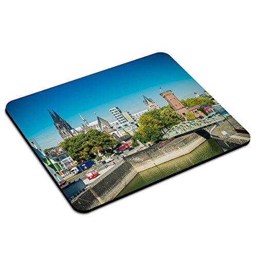 PhotoFancy - Mousepad Köln - Städte-Mauspad mit Motiv Kölner Altstadt mit St. Martin von PhotoFancy