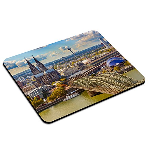 PhotoFancy - Mousepad Köln - Städte-Mauspad mit Motiv Kölner Dom mit Hohenzollernbrücke PhotoFancy - Mousepad Köln - Städte-Mauspad mit Motiv Kölner Dom mit Hohenzollernbrücke von PhotoFancy