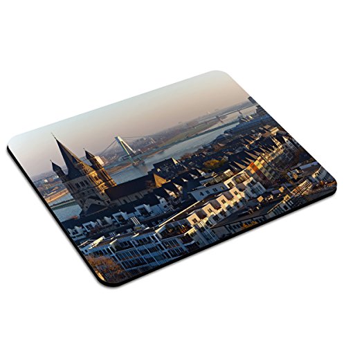 PhotoFancy - Mousepad Köln - Städte-Mauspad mit Motiv Malakoffturm mit eiserner Drehbrücke von PhotoFancy