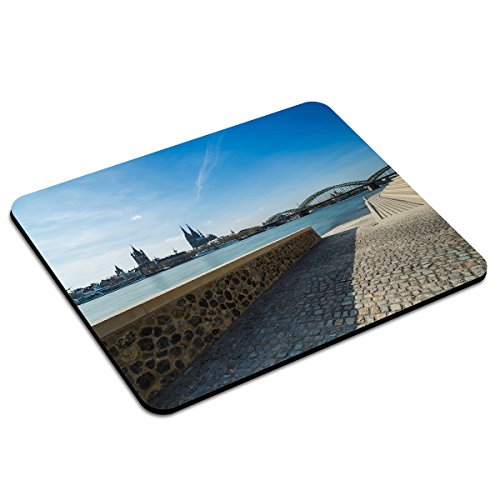 PhotoFancy - Mousepad Köln - Städte-Mauspad mit Motiv Rheinboulevard von PhotoFancy