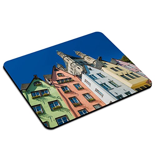 PhotoFancy - Mousepad Köln - Städte-Mauspad mit Motiv Stapelhäuschen am Fischmarkt von PhotoFancy