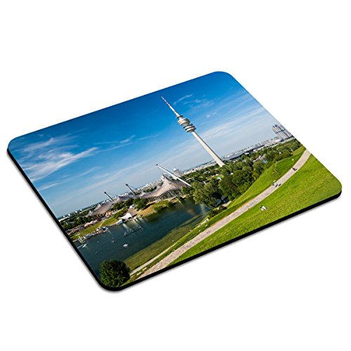 PhotoFancy - Mousepad München - Städte-Mauspad mit Motiv Olympiapark von PhotoFancy