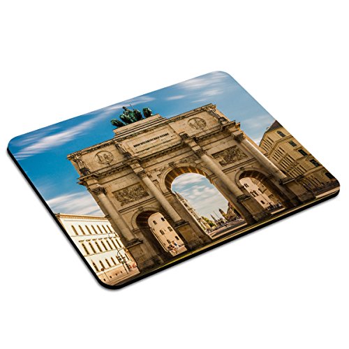 PhotoFancy - Mousepad München - Städte-Mauspad mit Motiv Siegestor an der Leopoldstraße von PhotoFancy