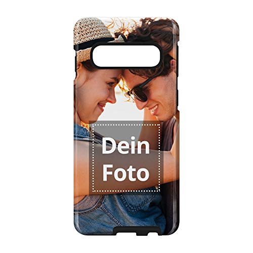 PhotoFancy Samsung Galaxy® S10 Handyhülle mit eigenem Foto Bedrucken – Smartphone Case als personalisierte Schutzhülle (Premium Bumper Rundum-Druck) von PhotoFancy
