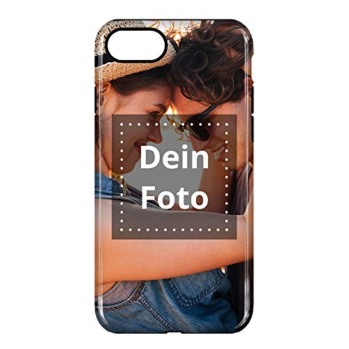 iPhone® 8 Handyhülle mit eigenem Foto Bedrucken – Smartphone Case als personalisierte Schutzhülle (Premium Bumper Rundum-Druck) von PhotoFancy