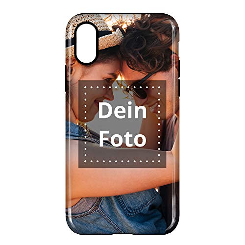 iPhone® X Handyhülle mit eigenem Foto Bedrucken (Premium Bumper Rundum-Druck) von PhotoFancy