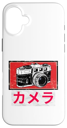 Vintage Japanische analoge Spiegelreflexkamera Retro Fotografen Film Hülle für iPhone 16 Plus Vintage Japanische analoge Spiegelreflexkamera Retro Fotografen Film Hülle für iPhone 16 Plus von Photographer DSLR Camera Lens