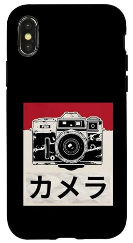 Vintage Japanische analoge Spiegelreflexkamera Retro Fotografen Film Hülle für iPhone X/XS Vintage Japanische analoge Spiegelreflexkamera Retro Fotografen Film Hülle für iPhone X/XS von Photographer DSLR Camera Lens