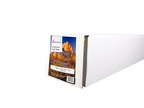 Photolux Professional Matte Paper 180 gsm Fotopapier in Premiumqualität 24 Zoll (Rolle: 0,610x30m) von Photolux