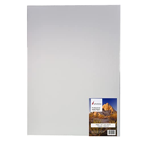 Photolux Professional Matte Paper 180 gsm Fotopapier in Premiumqualität - A3+ (329x483mm) 50 Blatt von Photolux