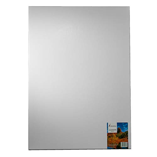 Photolux studioSILVER 255 g/m² - Format: A2+ (Plus) Packung mit 50 Blatt Premium Hochglanz (High Glossy) Fotopapier von Photolux