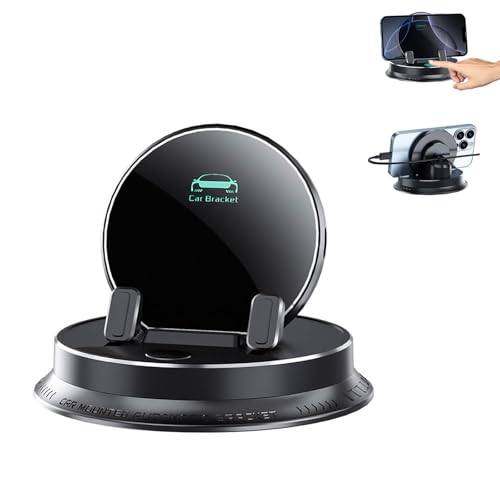 Phqenzap Deloyye Handy Halterung, Dashboard Handy Halter Produkt, 360-Grad-Drehbare Handyhalterung Fürs Armaturenbrett Im Auto (1Pcs) von Phqenzap