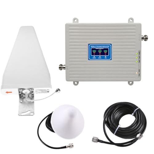 2G 3G 4G 5G Signalverstärker Tri-Band-Verstärker 900 1800 2100 MHz GSM WCDMA LTE Universal-Signalverstärker Repeater EU Stecker von Phyachelo