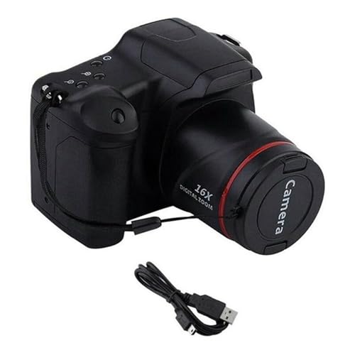Digitalkamera Vlog-Kamera Fotografie 16-Facher Digitalzoom 720P HD SLR-Kamera Anti-Shake-Fotokameras für Live-Stream von Phyachelo