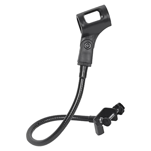 Flexible Mikrofon-Schwanenhalsklemme Flexibler 360-Grad-Schwanenhals-Mikrofonständer Verstellbarer Tisch-Mikrofonarm mit Clip Flexible Mikrofon-Schwanenhalsklemme Flexibler 360-Grad-Schwanenhals-Mikrofonständer Verstellbarer Tisch-Mikrofonarm mit Clip von Phyachelo