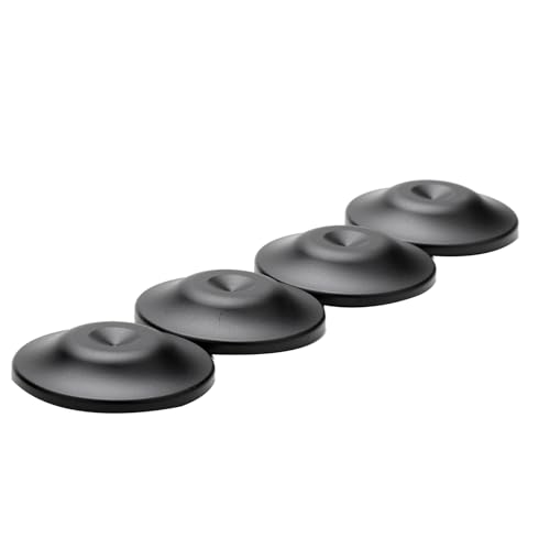 Phyachelo 4 Stück Verstärker-Lautsprecher-Füße, Spikes, Pads, Lautsprecher, Verstärker, Recorder, Füße, Schwarz Phyachelo 4 Stück Verstärker-Lautsprecher-Füße, Spikes, Pads, Lautsprecher, Verstärker, Recorder, Füße, Schwarz von Phyachelo