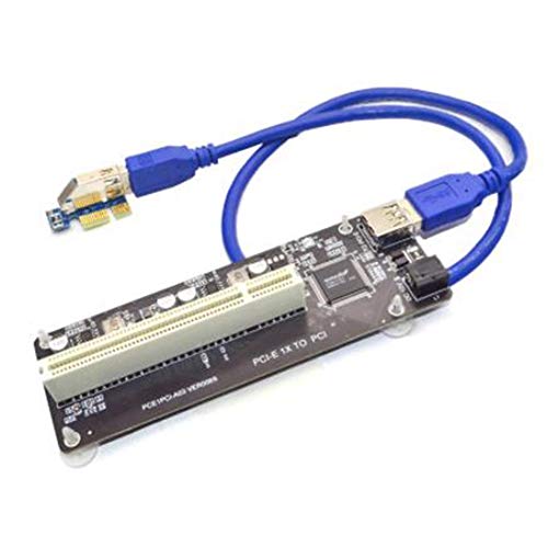 Phyachelo PCIE PCI-E PCI Express X1 zu PCI Riser Karte Bus Karte Hoch Effizienter Adapter Konverter USB 3.0 Kabel für Desktop PC Phyachelo PCIE PCI-E PCI Express X1 zu PCI Riser Karte Bus Karte Hoch Effizienter Adapter Konverter USB 3.0 Kabel für Desktop PC von Phyachelo