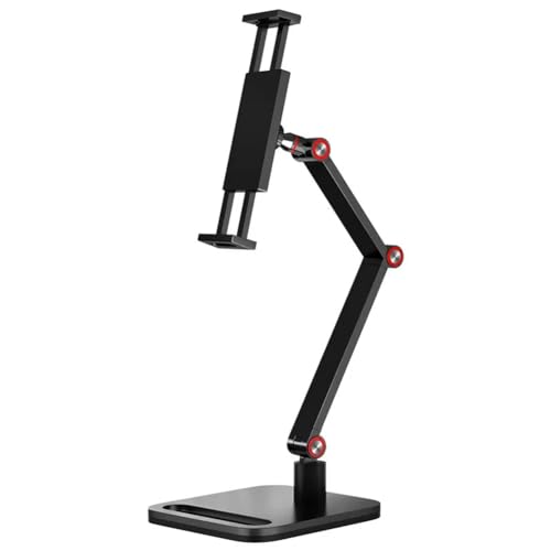 Tragbarer Monitorständer, Verstellbare 360°-Schwenkhalterung, Tablet-Halterung, Kompatibel mit Tablet-Desktop-Klemmständer Tragbarer Monitorständer, Verstellbare 360°-Schwenkhalterung, Tablet-Halterung, Kompatibel mit Tablet-Desktop-Klemmständer von Phyachelo