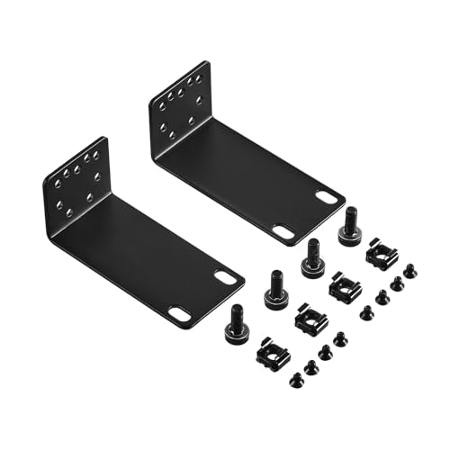 PhyinLan Rack Ear Kit für TP-Link 19-Zoll Rackmount Switches 1U Rack Width Extender 13 Zoll auf 19 Zoll von PhyinLan