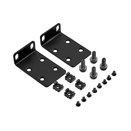 PhyinLan Rack Mount Kit 19" Large Switch Rack Ears Kompatibel für Cisco Small Business Series (18-50 Port Models) RM-300-19 von PhyinLan