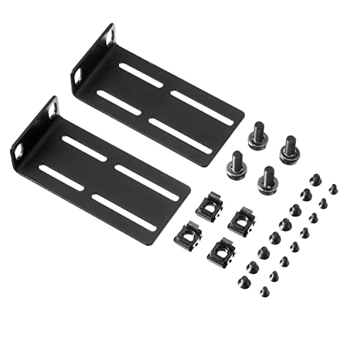 Rack Mount Kit Universal Adjustable 19 Inch Rack Ears for HP/ProCurve/Aruba/OfficeConnect/HPE and Other Switches von PhyinLan
