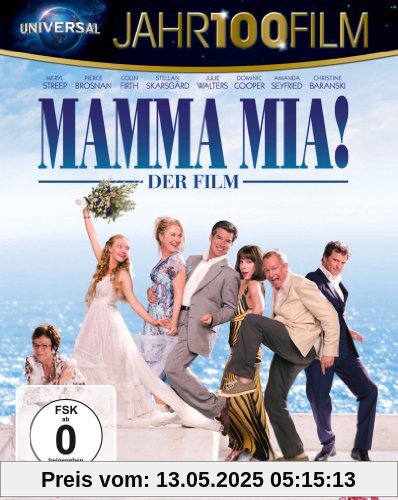 Mamma Mia! - Der Film - Jahr100Film [Blu-ray] von Phyllida Lloyd