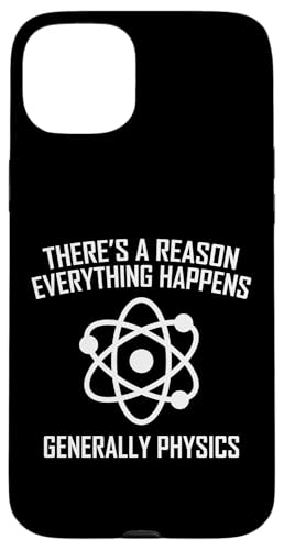 Es gibt einen Grund, warum alles passiert. Allgemein Physik. Hülle für iPhone 15 Plus Es gibt einen Grund, warum alles passiert. Allgemein Physik. Hülle für iPhone 15 Plus von Physics Lovers Fundamental Science Gifts