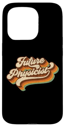 Future Physicist 70er Jahre Schriftart Retro Hippie Style Hülle für iPhone 15 Pro von Physics Lovers Fundamental Science Gifts
