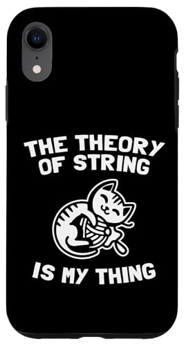 The Theory Of String Is My Thing Cute Cat Physik-Liebhaber Witz Hülle für iPhone XR The Theory Of String Is My Thing Cute Cat Physik-Liebhaber Witz Hülle für iPhone XR von Physics Lovers Fundamental Science Gifts