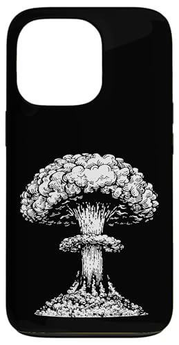 Vintage Atombombe Fallout Nuclear Spaltung Pilz Wolke Hülle für iPhone 13 Pro von Physics Lovers Fundamental Science Gifts