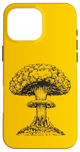 Vintage Atombombe Fallout Nuclear Spaltung Pilz Wolke Hülle für iPhone 16 Pro Max Vintage Atombombe Fallout Nuclear Spaltung Pilz Wolke Hülle für iPhone 16 Pro Max von Physics Lovers Fundamental Science Gifts