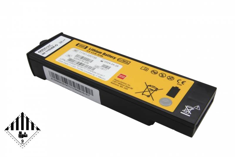Original Lithiumbatterie Physio Control Defibrillator Lifepak 1000 - 11141-000100 von Physio Control