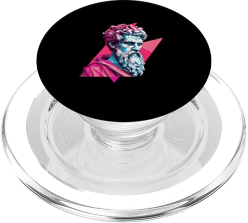 Pythagoras Dampfwelle PopSockets PopGrip für MagSafe Pythagoras Dampfwelle PopSockets PopGrip für MagSafe von Phytagoras Art Style Designs For Math Teacher
