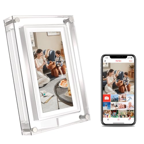 PiPivision 5 Zoll Acryl Digitaler Bilderrahmen mit HD Touchscreen 32GB Interner Speicher mit Auto-Rotation,Frameo APP PiPivision 5 Zoll Acryl Digitaler Bilderrahmen mit HD Touchscreen 32GB Interner Speicher mit Auto-Rotation,Frameo APP von PiPivision