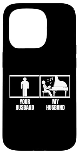 Dein Mann Mein Mann Klavierfrau Lustiger Pianist Hülle für iPhone 15 Pro von Pianist Gifts For Men And Piano Player