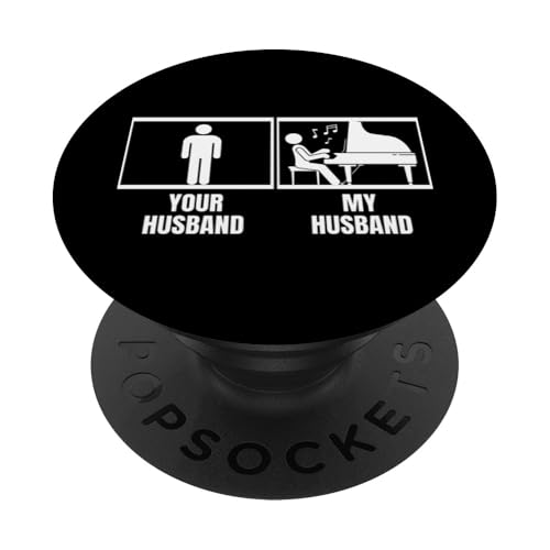 Dein Mann Mein Mann Klavierfrau Lustiger Pianist PopSockets Klebender PopGrip Dein Mann Mein Mann Klavierfrau Lustiger Pianist PopSockets Klebender PopGrip von Pianist Gifts For Men And Piano Player
