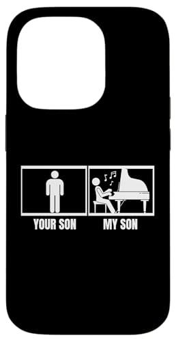 Dein Sohn, mein Sohn, Klavier, Papa, Mama, Mutter, Lustiger Pianist Hülle für iPhone 14 Pro von Pianist Gifts For Men And Piano Player