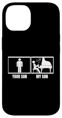 Dein Sohn, mein Sohn, Klavier, Papa, Mama, Mutter, Lustiger Pianist Hülle für iPhone 14 Dein Sohn, mein Sohn, Klavier, Papa, Mama, Mutter, Lustiger Pianist Hülle für iPhone 14 von Pianist Gifts For Men And Piano Player