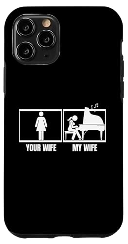 Deine Frau, meine Frau, Klavier, Ehemann, stolze, lustige Pianistin Hülle für iPhone 11 Pro Deine Frau, meine Frau, Klavier, Ehemann, stolze, lustige Pianistin Hülle für iPhone 11 Pro von Pianist Gifts For Men And Piano Player