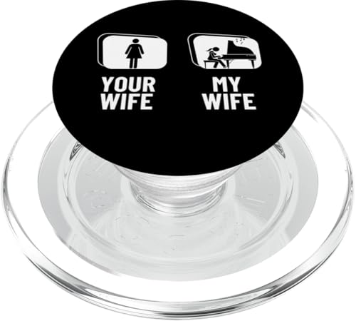 Deine Frau, meine Frau, Klavier, Ehemann, stolze, lustige Pianistin PopSockets PopGrip für MagSafe Deine Frau, meine Frau, Klavier, Ehemann, stolze, lustige Pianistin PopSockets PopGrip für MagSafe von Pianist Gifts For Men And Piano Player