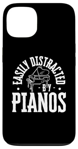 Leicht abgelenkt von Klavieren lustiger Pianist Hülle für iPhone 13 von Pianist Gifts For Men And Piano Player