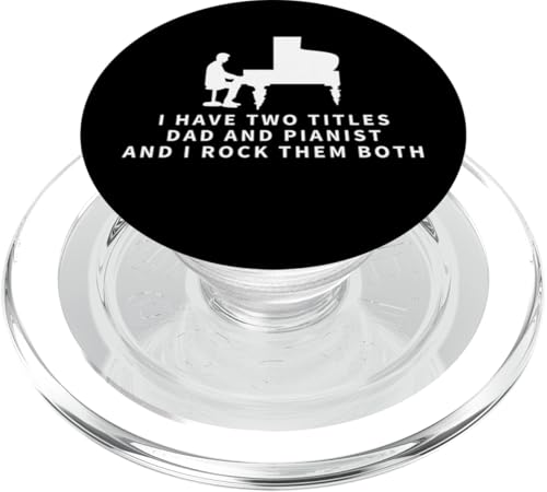 Pianist And Dad Proud Funny Men-Klavier PopSockets PopGrip für MagSafe Pianist And Dad Proud Funny Men-Klavier PopSockets PopGrip für MagSafe von Pianist Gifts For Men And Piano Player