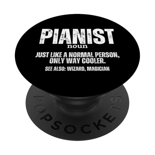 Pianist Definition Stolz, lustiges Klavier PopSockets Klebender PopGrip Pianist Definition Stolz, lustiges Klavier PopSockets Klebender PopGrip von Pianist Gifts For Men And Piano Player