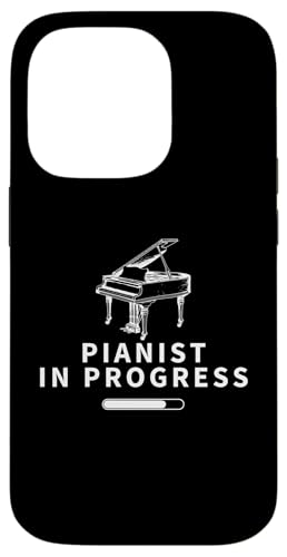 Pianist In Progress lädt lustiges Klavier Hülle für iPhone 14 Pro von Pianist Gifts For Men And Piano Player