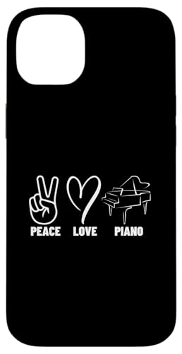 Pianist Peace Love Piano Stolze Damen Herren Pianistin Hülle für iPhone 14 Plus von Pianist Gifts For Men And Piano Player
