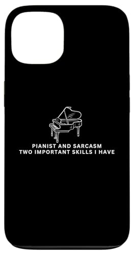 Pianist und Sarkasmus Lustiges Klavier Hülle für iPhone 13 von Pianist Gifts For Men And Piano Player