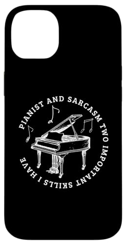 Pianist und Sarkasmus Lustiges Klavier Hülle für iPhone 14 Plus von Pianist Gifts For Men And Piano Player