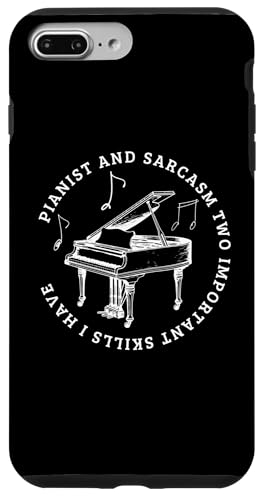 Pianist und Sarkasmus Lustiges Klavier Hülle für iPhone 7 Plus/8 Plus von Pianist Gifts For Men And Piano Player