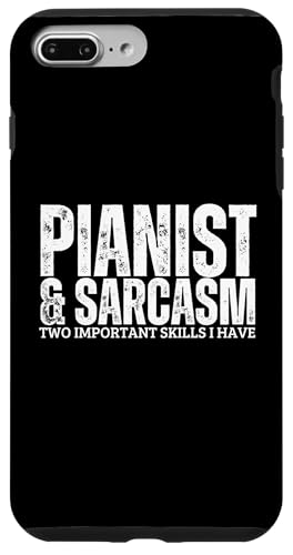 Pianist und Sarkasmus Lustiges Klavier Hülle für iPhone 7 Plus/8 Plus von Pianist Gifts For Men And Piano Player